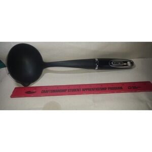 Farberware Black Nylon Serving Ladle With Stand